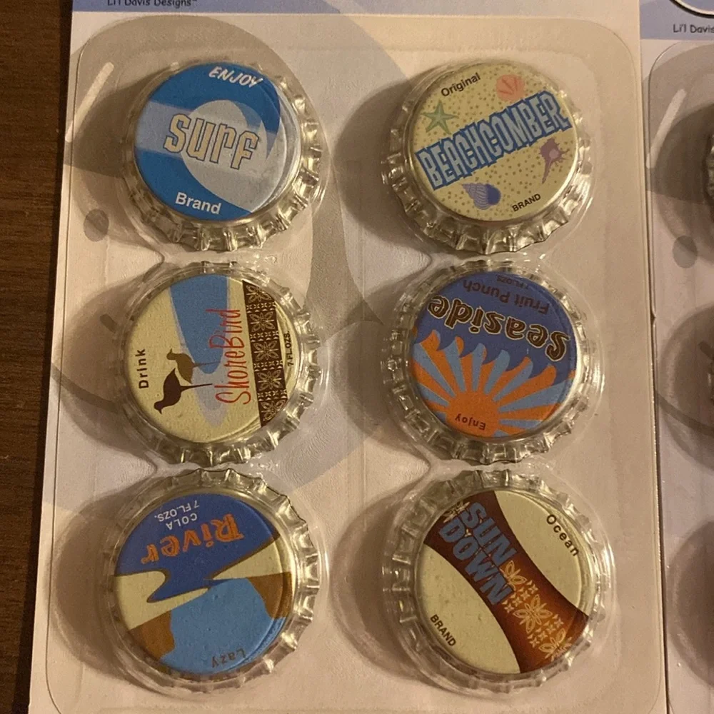 Beach and Vacation Bottle Caps